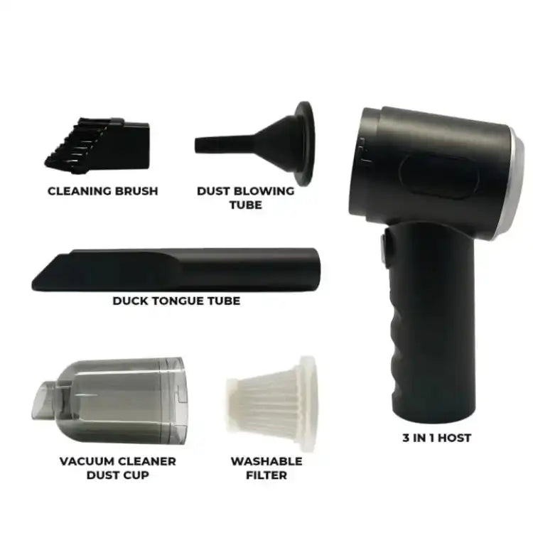 Powerful Mini Vacuum for Car, Home & Office