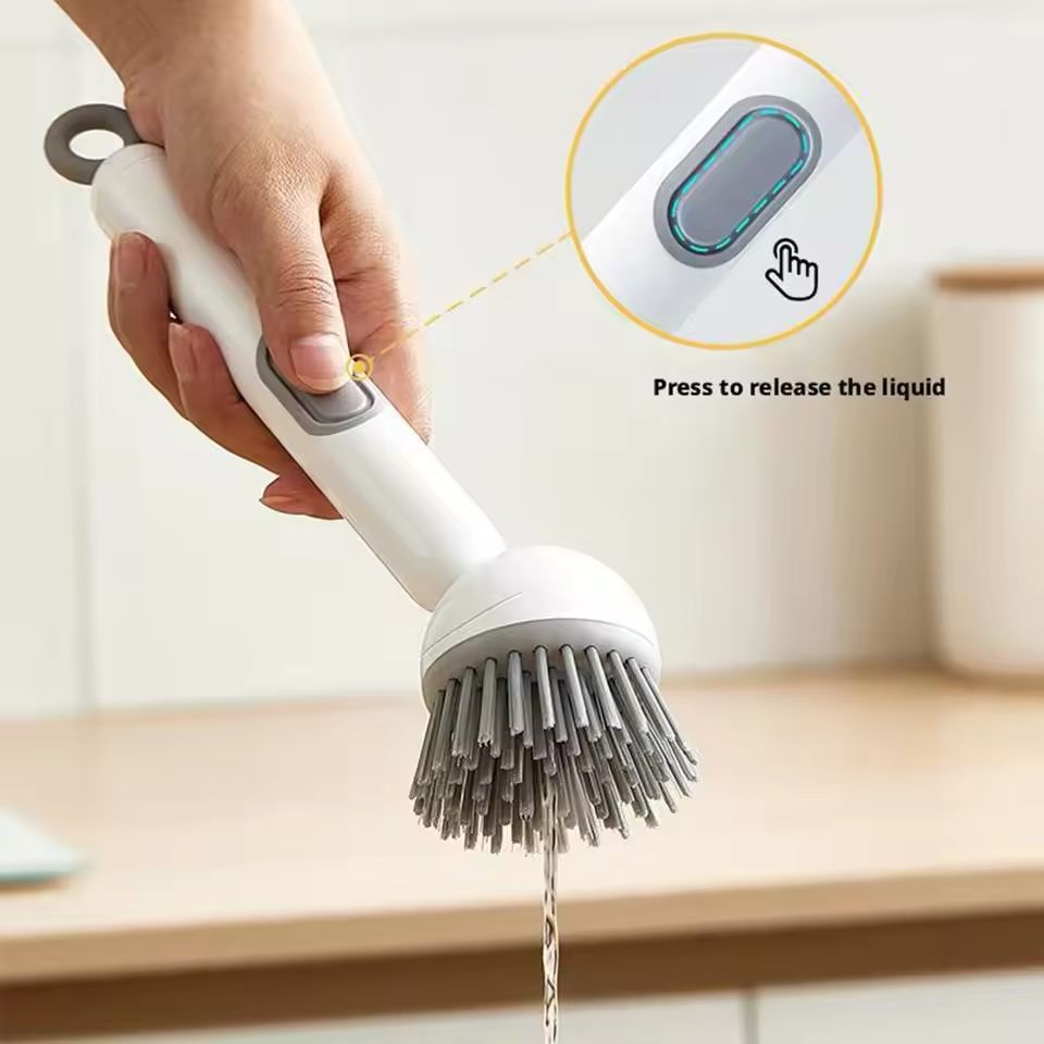 Imported : 360° Multi-Purpose Cleaning Brush | Kitchen, Bathroom & Tile Scrub Brush