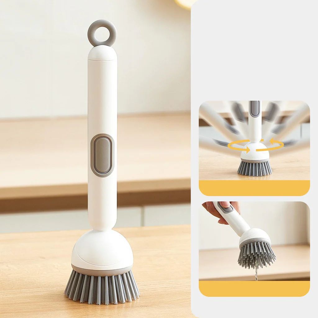 Imported : 360° Multi-Purpose Cleaning Brush | Kitchen, Bathroom & Tile Scrub Brush