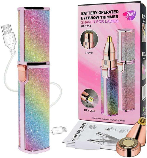 Rechargeable Glitter Brow Trimmer for Home Use
