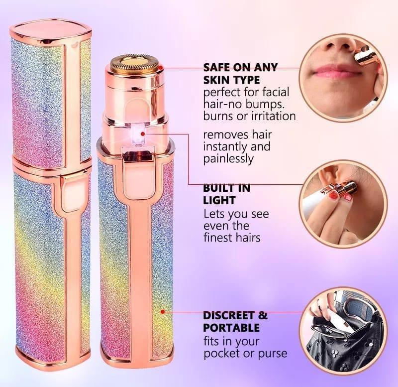Rechargeable Glitter Brow Trimmer for Home Use