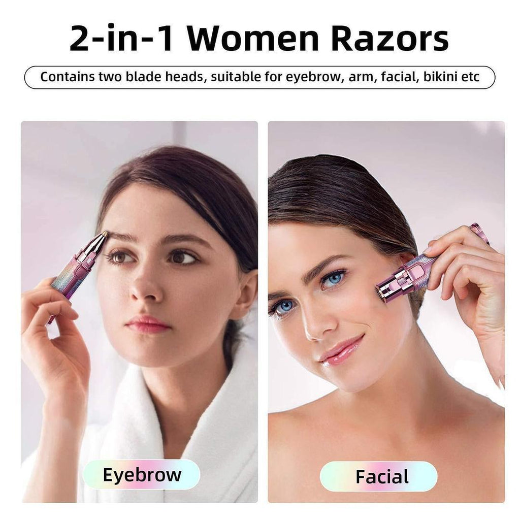 Rechargeable Glitter Brow Trimmer for Home Use