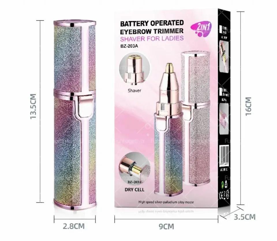 Rechargeable Glitter Brow Trimmer for Home Use