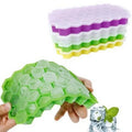 Silicone Ice Cube Tray Multicolor