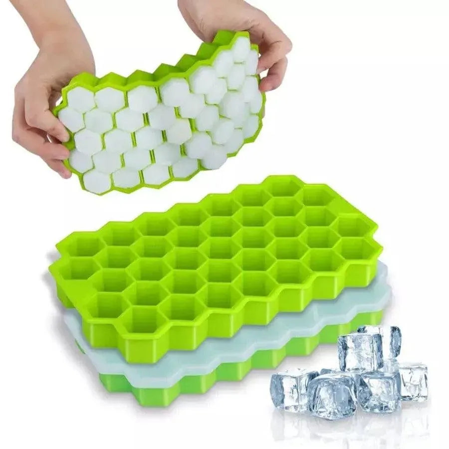 Silicone Ice Cube Tray Multicolor