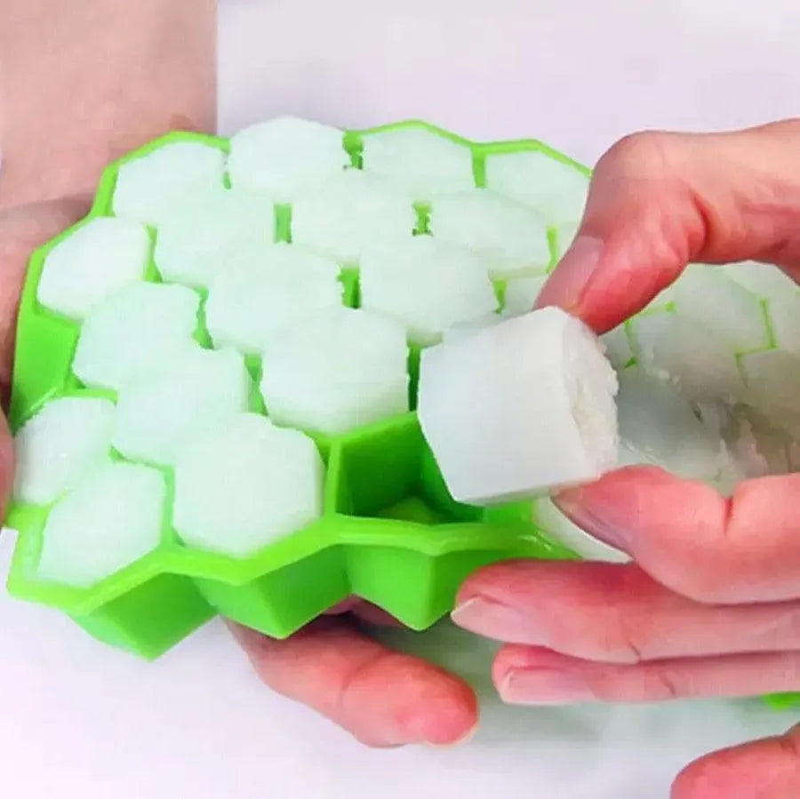 Silicone Ice Cube Tray Multicolor